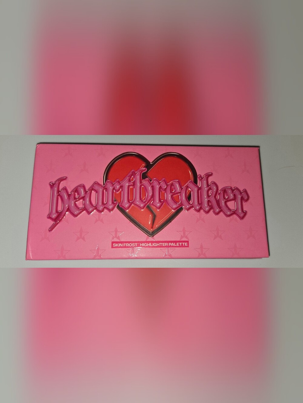 Jeffrey Star Heartbreaker Pink Skin Frost Highlighter Palette